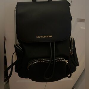 Michael Kors Black Backpack